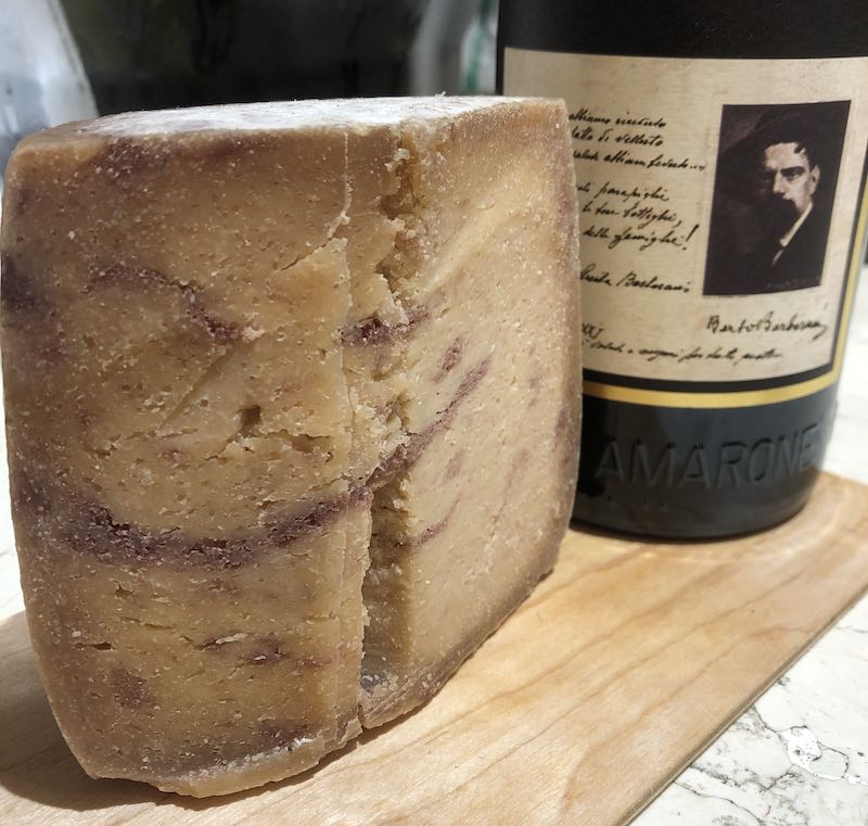 cheese made with amarone